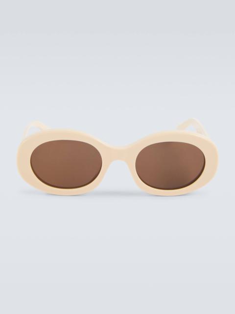 CELINE Triomphe 01 oval sunglasses
