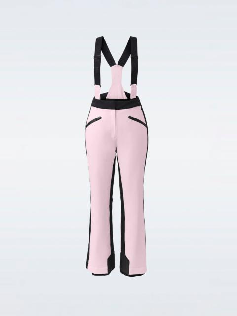 NYOMI ski pant with removable suspenders