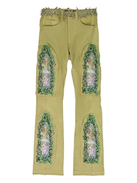 WHO DECIDES WAR Garden Glass jeans