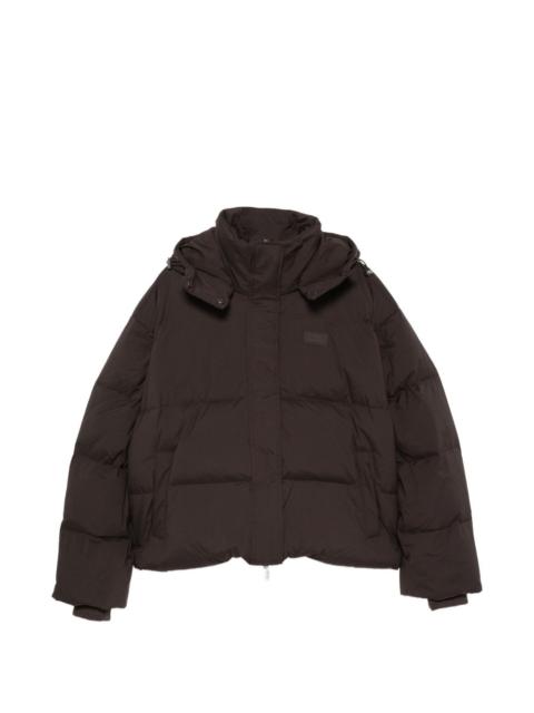 GESTUZ quilted hooded puffer jacket