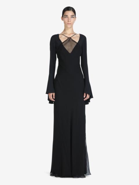 N°21 SILK MAXI DRESS