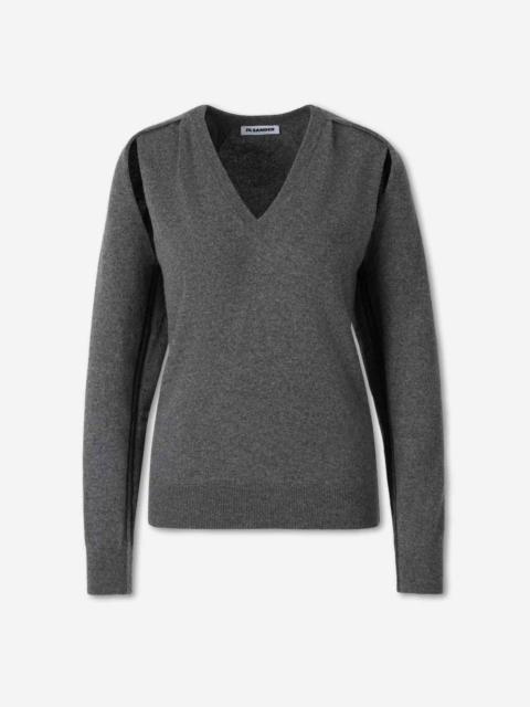 Jil Sander CASHMERE KNIT SWEATER