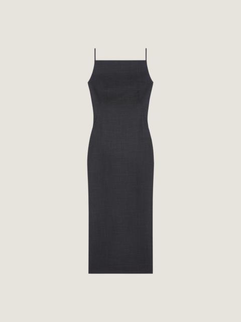 Givenchy SLICED MIDI DRESS IN WOOL