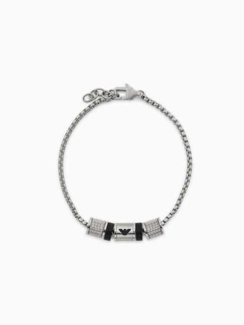 Onyx Rondelle Bracelet