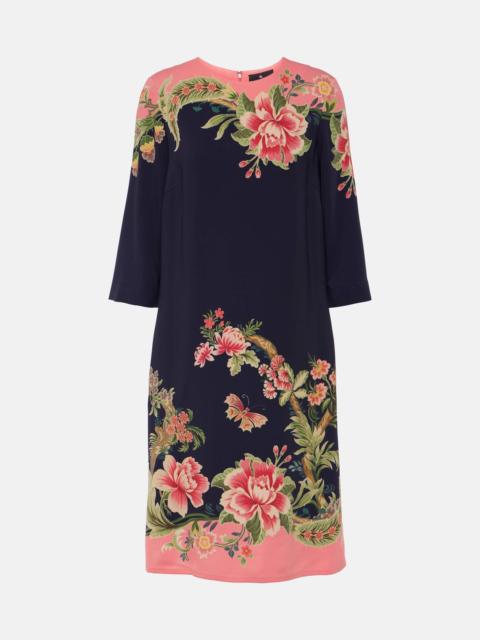 Etro Floral shift dress