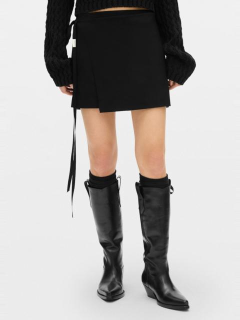 Ann Demeulemeester Jolien Mini Wrap Skirt