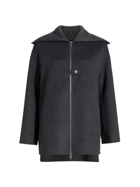 Rails Women's Silves Wool-Blend Zip-Front Jacket - Charcoal