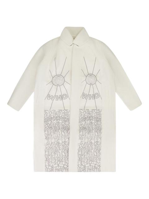 WHO DECIDES WAR graphic coat