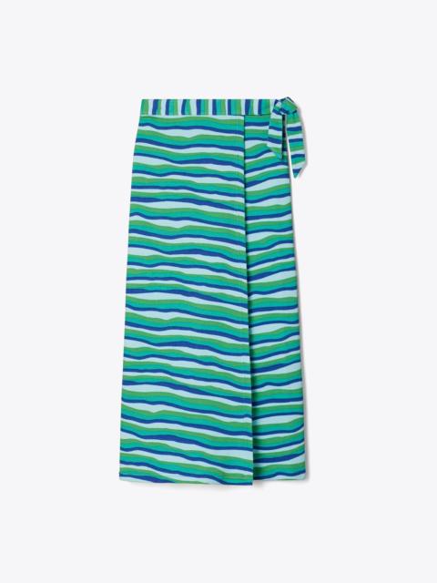 TORY BURCH Knit Wrap Skirt
