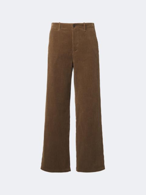 Jil Sander Cotton corduroy wide-leg pants