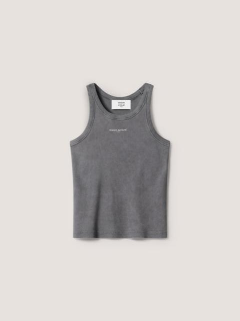 Maison Kitsuné MAISON KITSUNE PARIS FADED TANK TOP