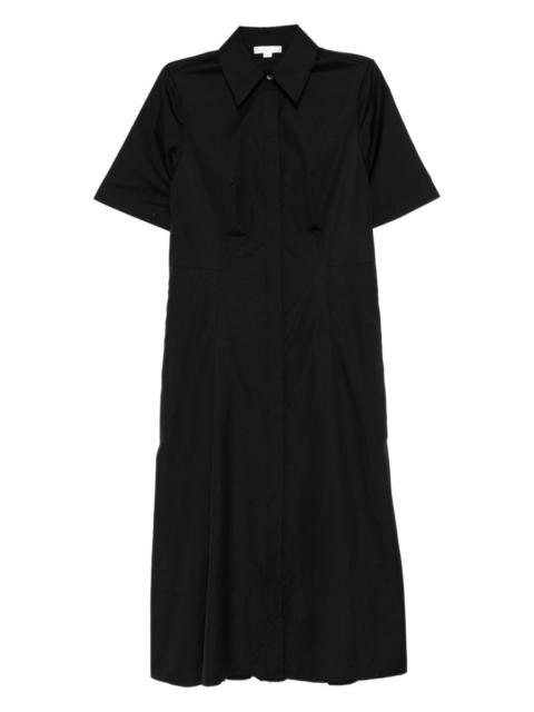 Vince cotton short-sleeved shirt dress