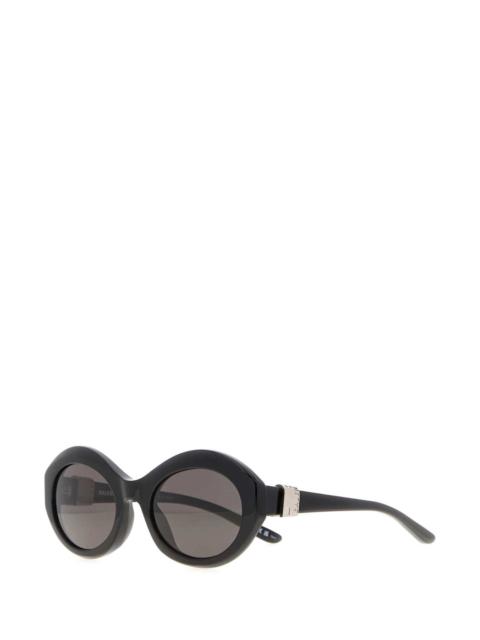 BALENCIAGA Black Acetate Sunglasses