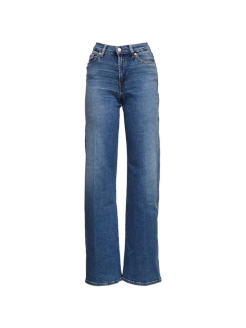 7 For All Mankind five-pocket straight jeans