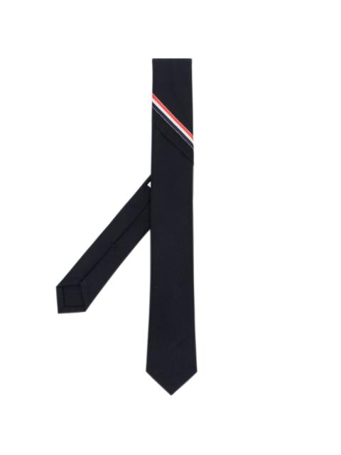 RWB-stripe wool tie