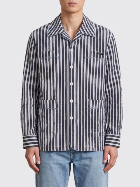 Dolce & Gabbana DOLCE & GABBANA Striped Viscose and Silk Blend Shirt