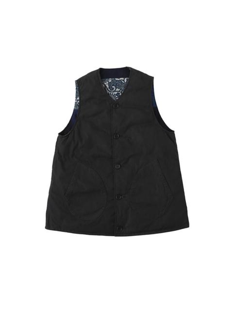 visvim VS GILET BOA (SUPERFINE) BLACK | REVERSIBLE