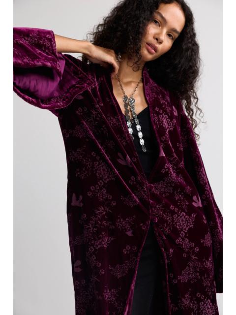 FREE PEOPLE Bella Velvet Duster