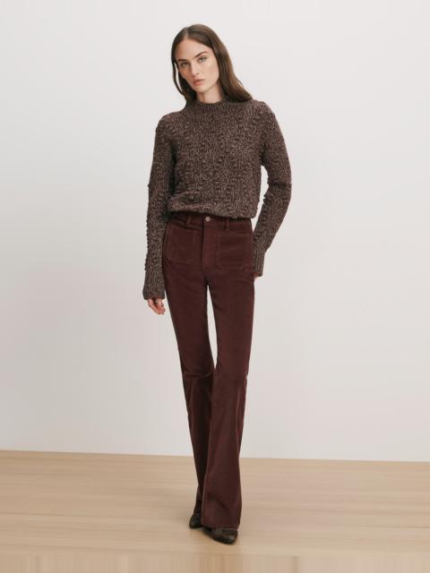 VERONICA BEARD BEVERLY CORDUROY SKINNY-FLARE PANT