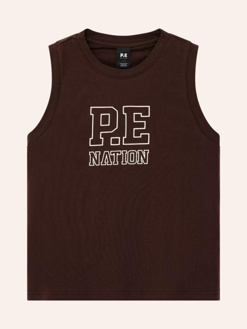 P.E NATION ELYSIAN 2.0 TANK IN MAHOGANY