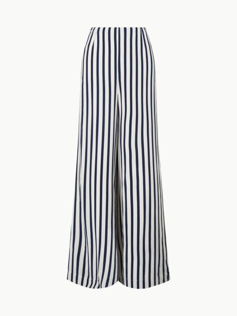 STAUD STAUD LUKE PANT WHITE NAVY STRIPE