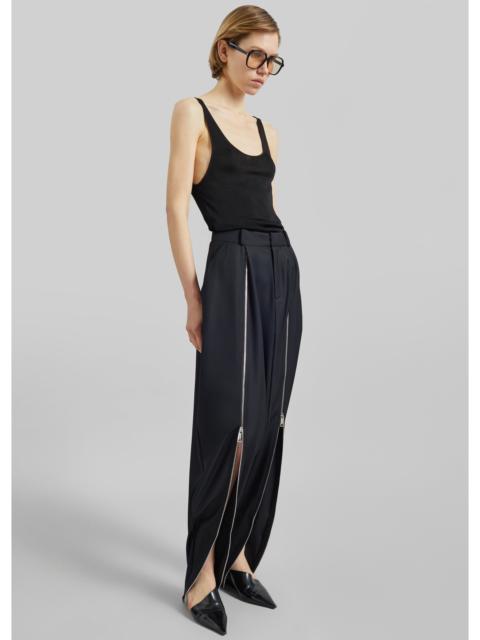 COPERNI Coperni Double Zipped Sarouel Pants - Black