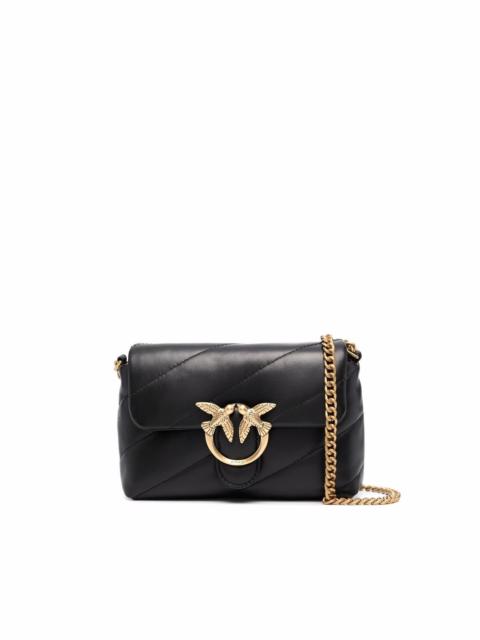 PINKO Classic Love quilted shoulder bag