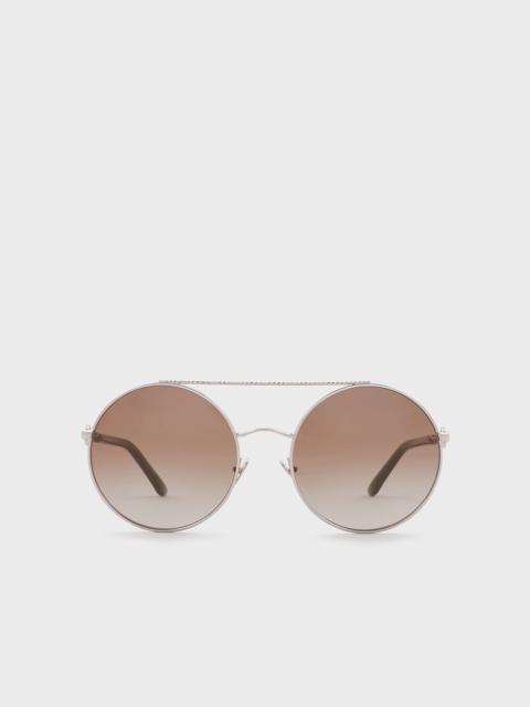 Women’s round sunglasses