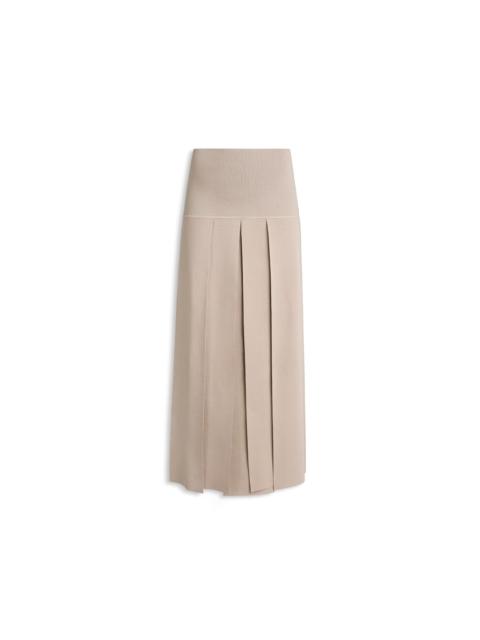 Alaïa PLEATED MIDI SKIRT