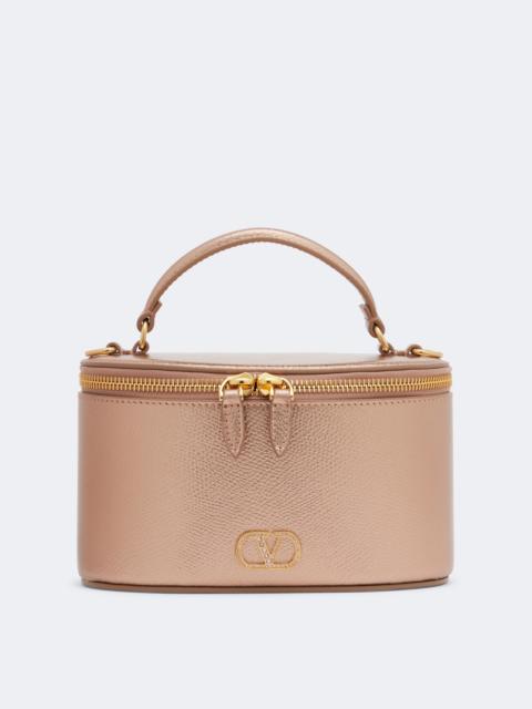 Valentino Vlogo Small leather top handle bag