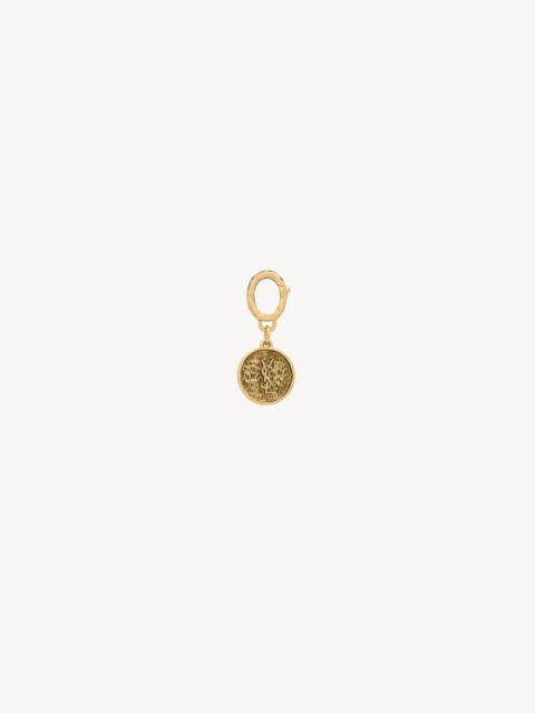 SAINT LAURENT CASSANDRE CHARM IN METAL