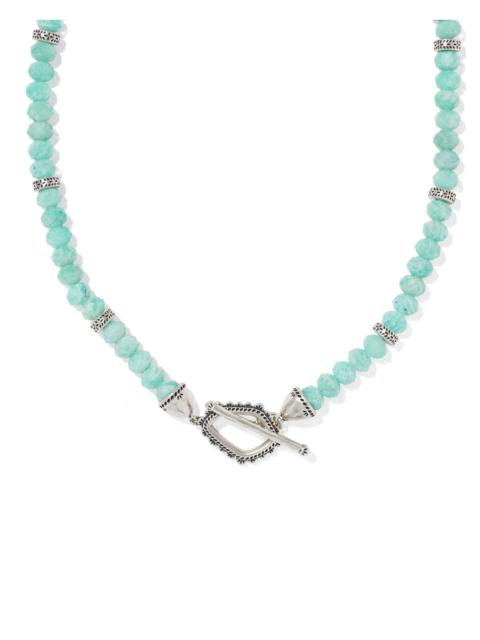 KENDRA SCOTT Ellery Vintage Silver Beaded Strand Necklace