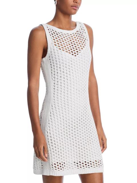 DEREK LAM 10 CROSBY Lais Crochet Sequin Dress