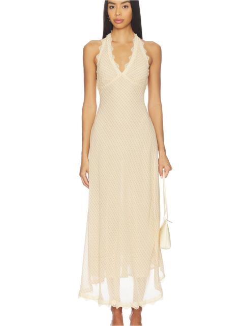LIONESS Stars Align Midi Dress