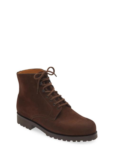 J.M WESTON Worker Suede Lace-Up Boot