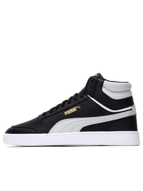 PUMA 사이트맵 Shuffle Mid WTR '블랙 화이트 팀 골드'385551-02