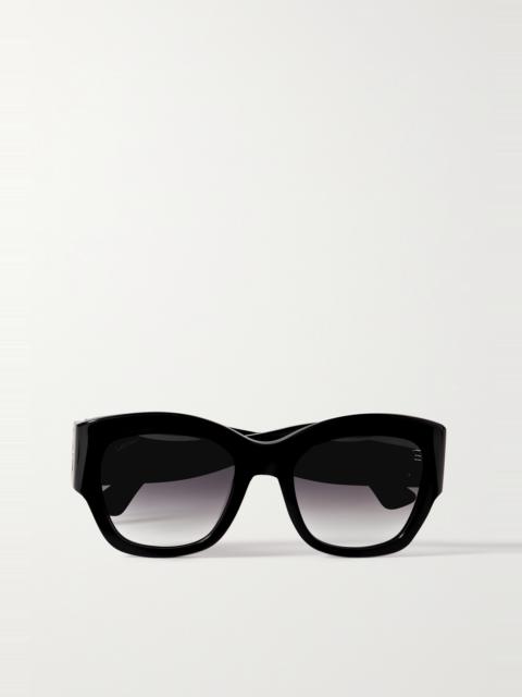 Décor C de Cartier square-frame acetate sunglasses