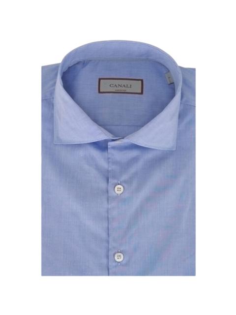 Canali buttoned cotton shirt