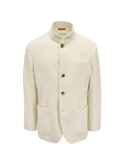 Brunello Cucinelli buttoned corduroy jacket
