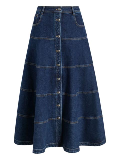 Cinq à Sept Wilhelmina long skirt