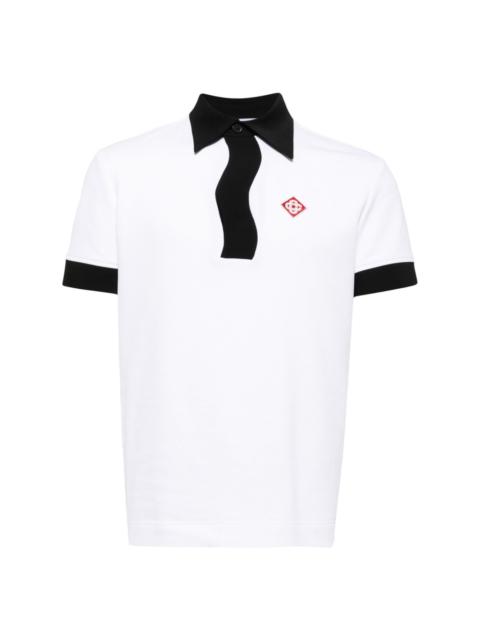 Wave polo shirt