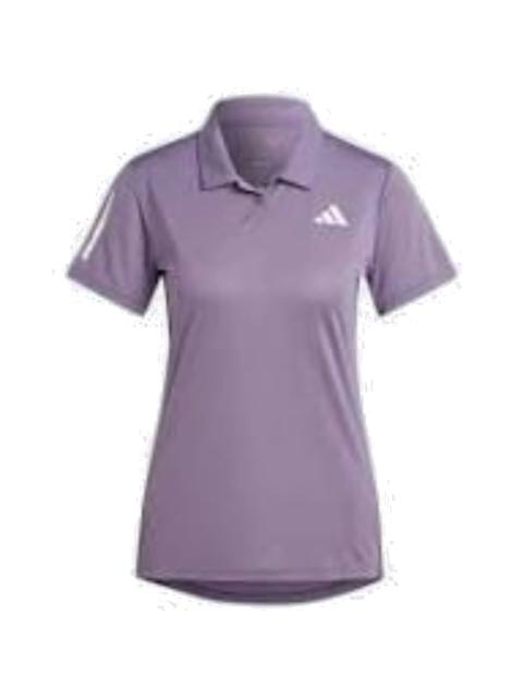 (WMNS) adidas Club Tennis Polo Shirt Asia Sizing 'Purple' IT9009