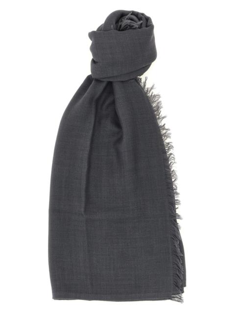 Brunello Cucinelli Stole With Fringed Profiles