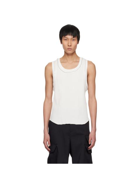 UNDERCOVER White UC1E4803 Tank Top