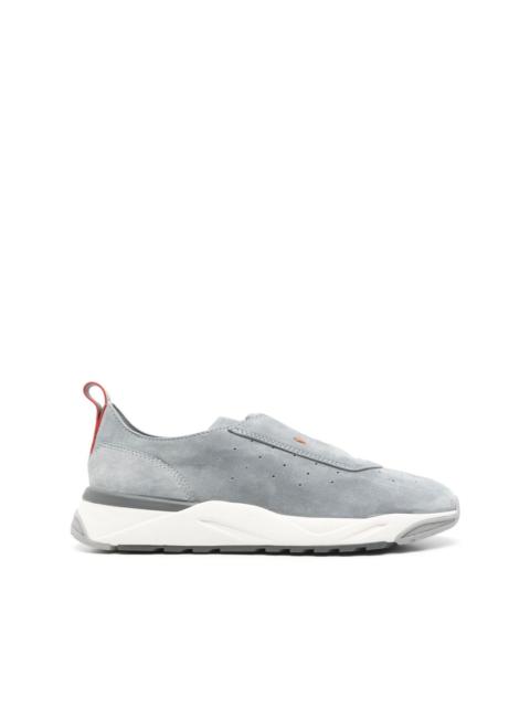 Santoni suede sneakers