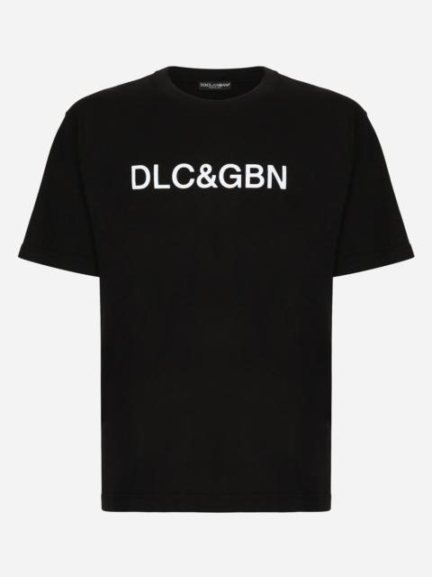 Dolce & Gabbana Cotton T-shirt with Dolce&Gabbana logo