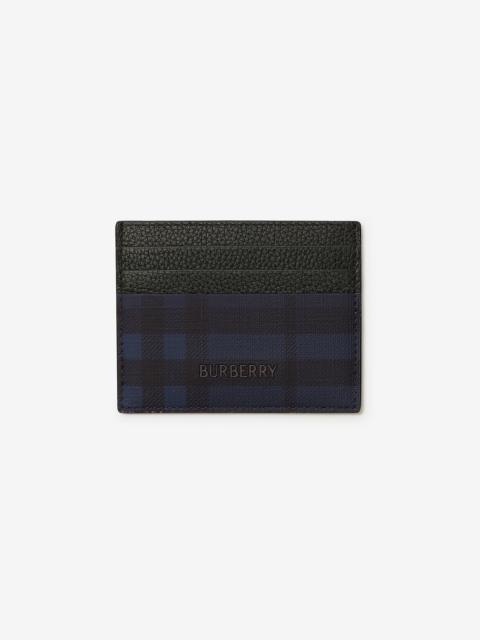 Burberry City Check Card Case