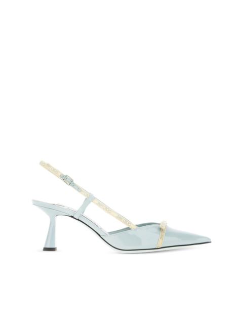 JIMMY CHOO 65mm Camila slingback pointed-toe pumps
