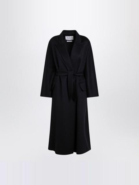 Max Mara Navy Wrap Coat
