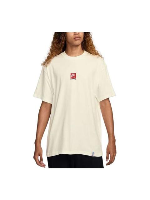 Nike Nike AS U NSW TEE M90 OC SOLE FOOD T-Shirt Asia Sizing 'Beige' HJ0769-133